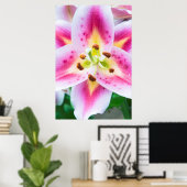 Lily Close-up Poster (Thuiskantoor)
