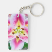 Lily Close-up Sleutelhanger (achterkant)