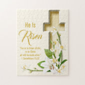 Lily Cross-Personalized Scriptversie Verse Legpuzzel (Verticaal)