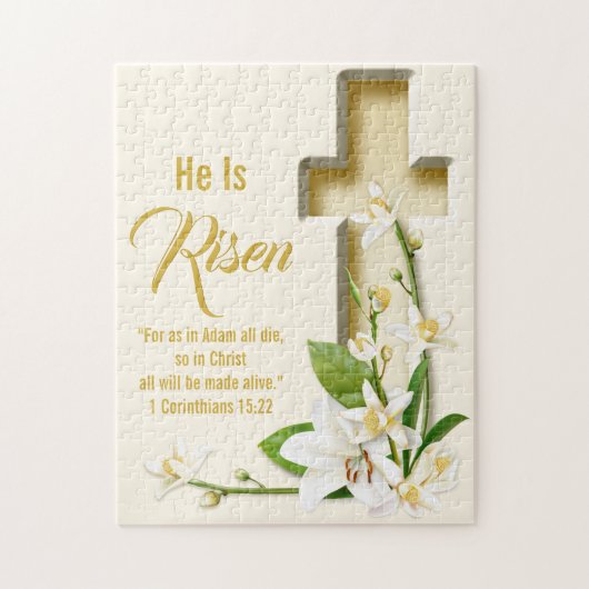 Lily Cross-Personalized Scriptversie Verse Legpuzzel (Verticaal)