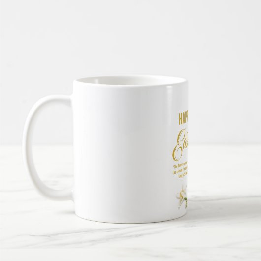 Lily Cross Scripting Hij wordt gerezen Koffiemok (Links)