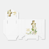 Lily Cross Spring Easter Bedankdoosjes (Uitgevouwen)