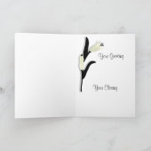 Lily Dank je Wenskaart Bedankkaart (Binnen)