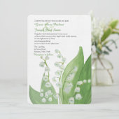 Lily de la Faire-part de mariage de la Vallée (Debout devant)