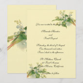 Lily de la Faire-part de mariage de la Vallée (Devant / Derrière)