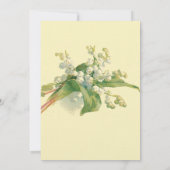 Lily de la Faire-part de mariage de la Vallée (Dos)