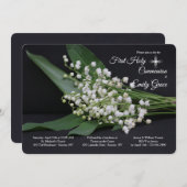 Lily de la Vallée Invitation (Devant / Derrière)