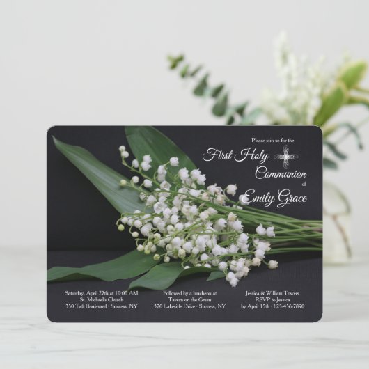 Lily de la Vallée Invitation (Debout devant)