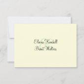 Lily de la Vallée RSVP (ivoire) (Dos)