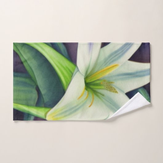 Lily de Pâques (Serviette à main)