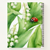 Lily de Vally Lady Bug Theme Carnet Spiral (Dos)