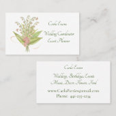 Lily du Carte de visite du Bouquet de Vallée (Devant / Derrière)