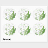 Lily du Sticker de la Vallée (Feuille)