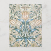 Lily en Pomegranate  Floral Art Design Briefkaart (Voorkant)