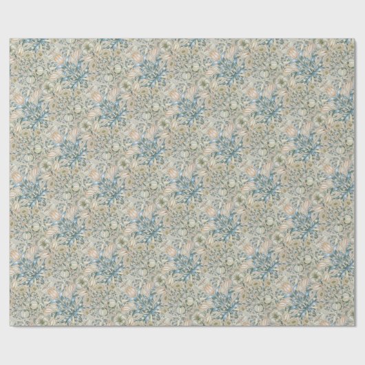 Lily en Pomegranate  Floral Art Design Cadeaupapier (Vlak)