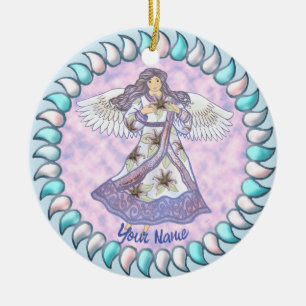 Lily-engelornament Keramisch Ornament