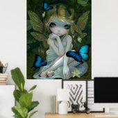 Lily Firy ART PRINT van Jasmine Becket-Griffith (Thuiskantoor)
