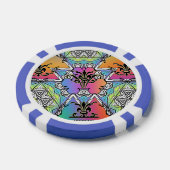 Lily Fleur Poker Chips (Enkel)