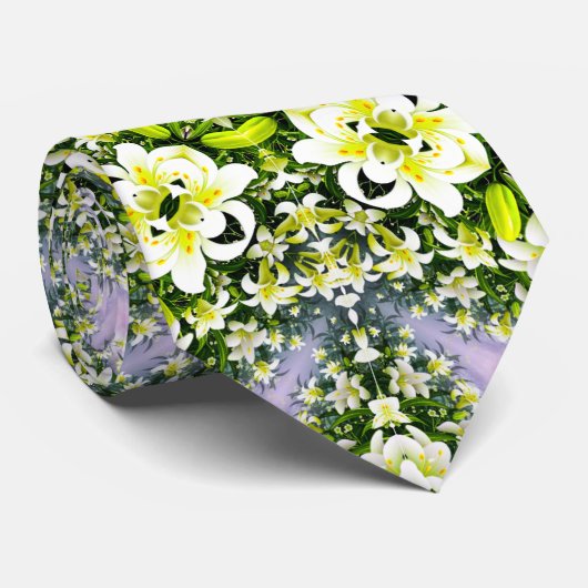 Lily Flower Design pour Cravate (Roulé)