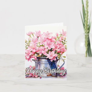 Lily Flower Illustratie Kaart