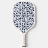 Lily Flower Ink Sketched Pattern Pickleball Paddle (Achterkant)