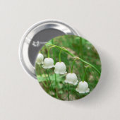 Lily Flower Ronde Button 5,7 Cm (Voorkant /achterkant)