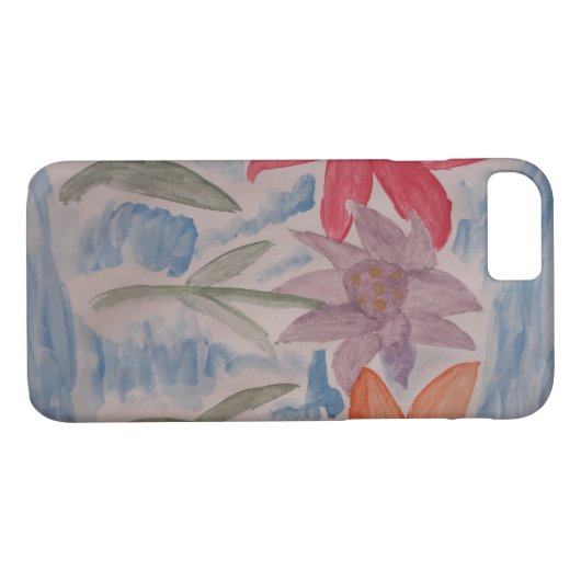 Lily Flowers Case-Mate iPhone Case (Achterkant (Horizontaal))