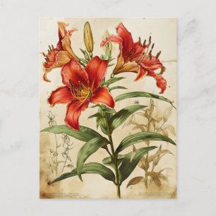 Lily Flowers Tijdloze Elegance Briefkaart