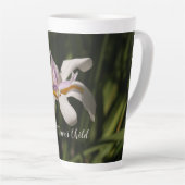 Lily Garden Latte Mug (Angle droit)