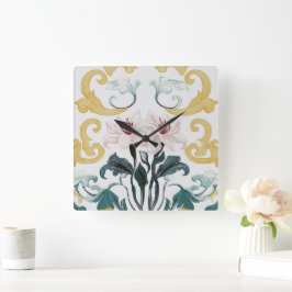 Lily & Grace Vierkante Klok