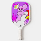 Lily Jackrabbit Pickleball Paddle (Achterkant)