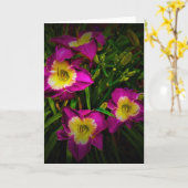 Lily, kaart (Gele Bloem)