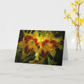 Lily, kaart (Gele Bloem)