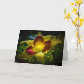 Lily, kaart (Gele Bloem)