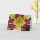 Lily, kaart (Gele Bloem)