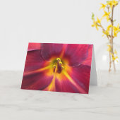 Lily, kaart (Gele Bloem)