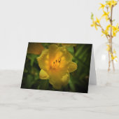 Lily, kaart (Gele Bloem)