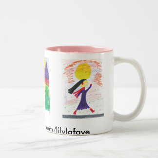 lily lafaye tweekleurige koffiemok
