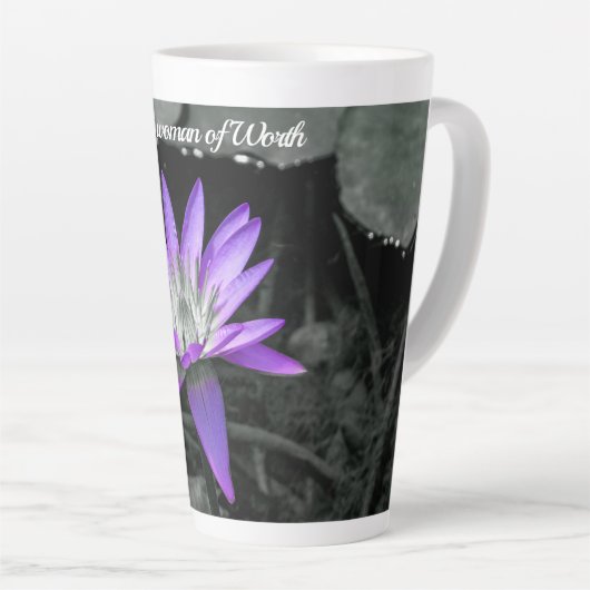Lily Latte Mug (Angle droit)