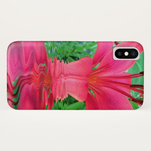 Lily Love Case-Mate iPhone Case (Achterkant (horizontaal))