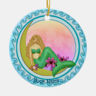 Lily Moon Zeemeermin Keramisch Ornament