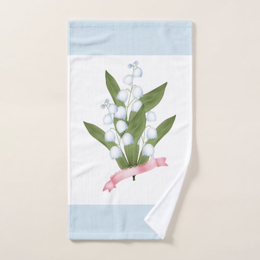 Lily of the valley (Serviette à main)