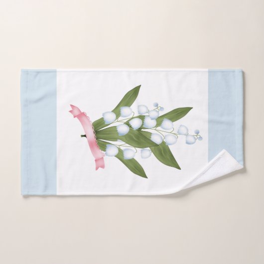 Lily of the valley (Serviette à main)