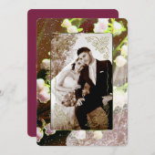 Lily Of The Valley ~ Collection Faire-Part de Mari (Devant / Derrière)