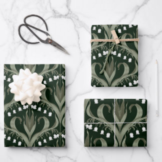 Lily of the Valley Elegant design Inpakpapier Vel