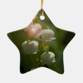 Lily of the Valley Floral Keramisch Ornament (Achterkant)