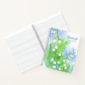 Lily of the Valley Flowers Gratitude Journal (Intérieur)