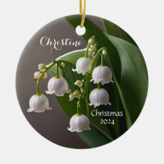 Lily of the Valley May gepersonaliseerd Ornament
