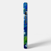 Lily of the Valley Mei Geboorte Bloem iPhone Case (Achterkant / Links)