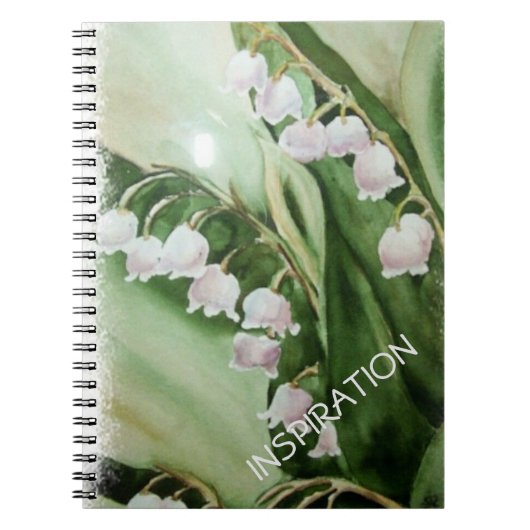 LILY OF THE VALLEY NOTITIEBOEK (Voorkant)